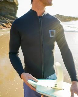 Jaqueta superior de roupa de mergulho masculina - Fato de mergulho de 3 mm de neoprene manga comprida para calor e conforto - Surf, mergulho com snorkel - Image 3
