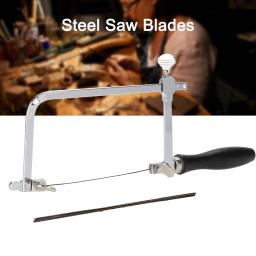 Ajustável Sawbow-Shaped Hacksaw Lâminas para Artesanato Jóias, DIY Ferramentas Manuais, Spiral Saw Blades, ajustável Saw, Sawbow - Image 1