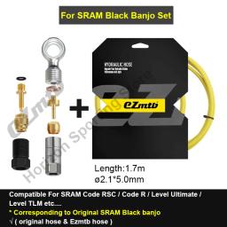 Mangueira de freio a disco hidráulico ezmtb, para shimano magura sram avid mtb, bicicleta de estrada, 4 camadas, tubo de óleo, kit de inserção de conexão de oliva - Image 5