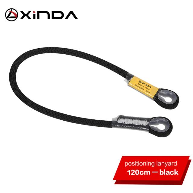 Xinda Cordão de Posicionamento 10.5mm Nylon Preto/Laranja
