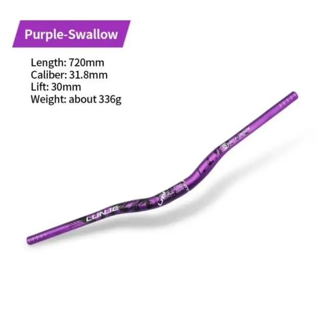 Guiador de Alumínio para Mountain Bike Ultra Long Bar 31.8x780mm - Riser MTB Bike Parts e Acessórios