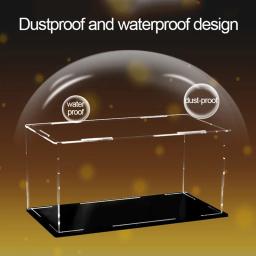 Acrílico Modelo Display Case para Coleção Figuras, armazenamento Organizer, Dustproof Box, Proteção, Collectibles, Collectibles - Image 4