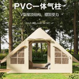 Barraca de acampamento grande, à prova d'água, inflável, casa, 10 pessoas, para família, caminhadas, mochilão, viagem, equipamento de praia - Image 5
