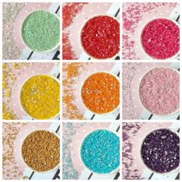 Oceano Colorido Doce Cor com Glitter Sprinkles, Decoração Do Bolo, Decoração De Cozimento De Poeira, Festa Dec - Image 1