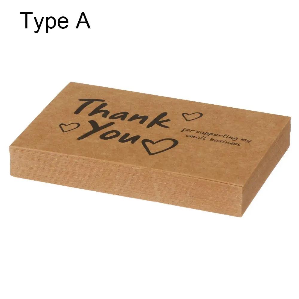 Cartão de agradecimento, Cartão de decoração, Atacado, Personalizado, Empresa, Loja, Negócio, Obrigado, 30Pcs - Image 1