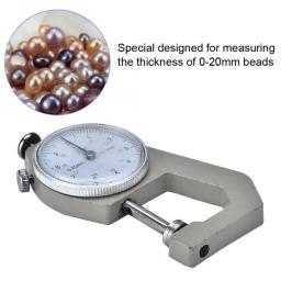 Medidor de diâmetro da pérola 0-20mm, instrumentos de medição de joias, pinças, ferramenta de medida de diamante para joalheiros - Image 5