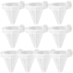 Red Wormscupssrimp Feeder Cup, Worm Cone Feeding Aquarium, Cesta de peixes vivos, cor aleatória, 10pcs - Image 5