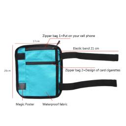 Bolsa de cinto de dinheiro para homens e mulheres, bolsa de esportes ao ar livre, cartão de crédito bancário, suporte de dinheiro, bolsa de armazenamento - Image 6