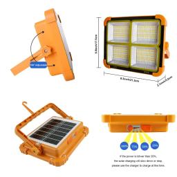 Alta lanterna LED recarregável Camping, luz de tenda com ímã, lanterna poderosa, reparo do banco de energia, lâmpada de emergência, 20000mAh - Image 2
