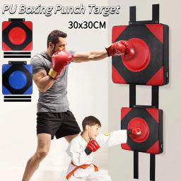 PU Leather Boxing Target para adultos e crianças, Sacos de Perfuração, Parede Target, Taekwondo, Training Sandbags, Artes Marciais, Karatê, Fitness - Image 1