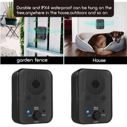 Dispositivo ultra-sônico para cães, prevenção de ruídos, dispositivo de treinamento, automático, de condução, novo, 1-8pcs - Image 2