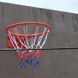 Conjuntos de cesta de basquete para crianças, 35/45cm, anel montado na parede, aro de parede, cesta suspensa, rede, resistente ao desgaste, suprimentos de basquete - Image 2
