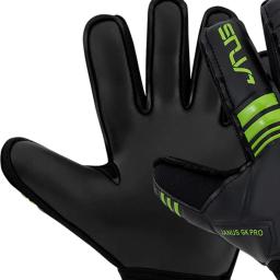 Luvas de futebol de látex resistentes ao desgaste antiderrapante, Luvas engroçadas do goleiro, Proteção dos dedos, Futebol Handguard - Image 2