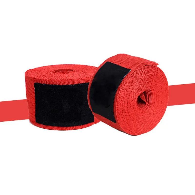 Alça esportiva de boxe de algodão, Sanda Kick, luvas de mão MMA, bandagem, 2 rolos, 1,5 m, 2 m, 3 m, 5 m - Image 3