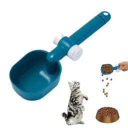 Multi-Funcional Pet Alimentação Colher, Cat e Dog Suprimentos, clipe de selagem, Food Scooper - Image 1