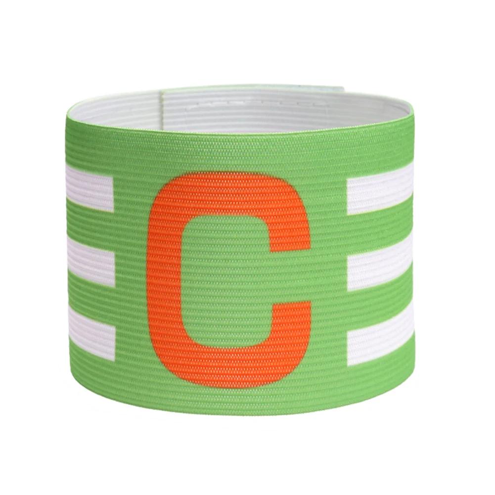Elastic Soccer Captain Armband, braçadeira ajustável, jogador de futebol, esportes Capitão C Arm Band para jovens adultos - Image 1