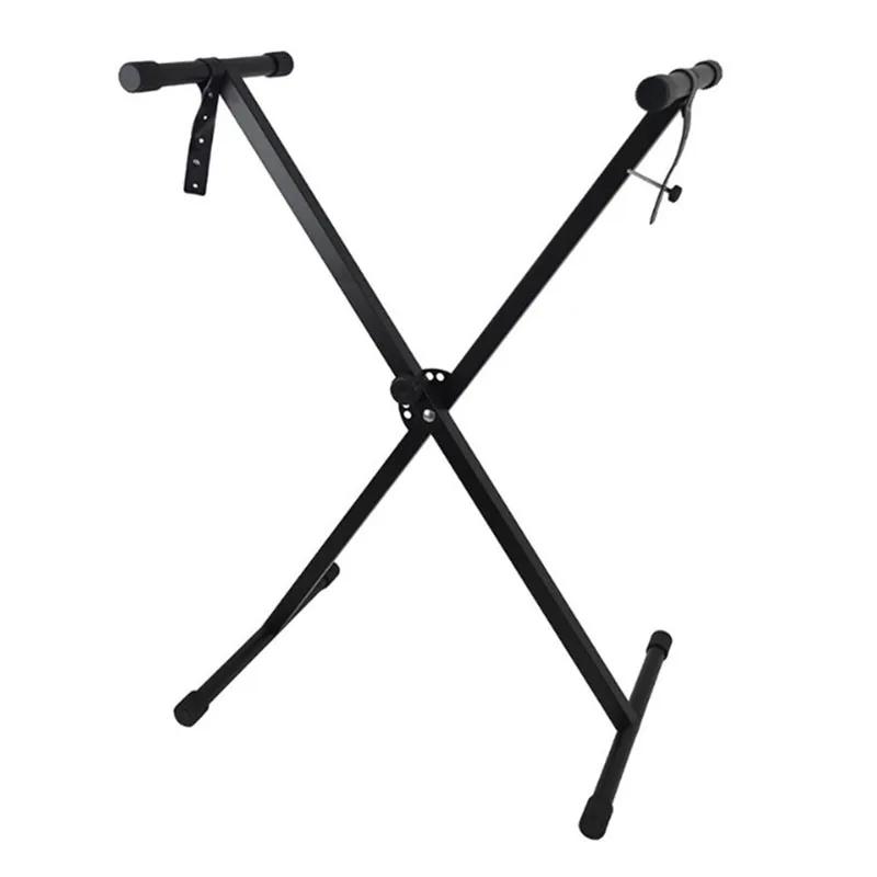 Piano eletrônico Suporte, Ferro X-Shaped de elevação, suporte de teclado removível, Anti Slip Pads, altura ajustável - Image 1