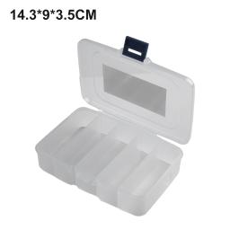 1 pçs parafusos de ferramenta de plástico caixa de armazenamento ic organizador de artesanato pequena parte recipiente caso para peças de ferramentas de armazenamento - Image 3