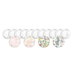 Artesanato Frigorífico Vidro Ímã cerâmico com adesivo Backing, Transparente Clear Glass Dome Cabochões, 24 conjuntos - Image 2