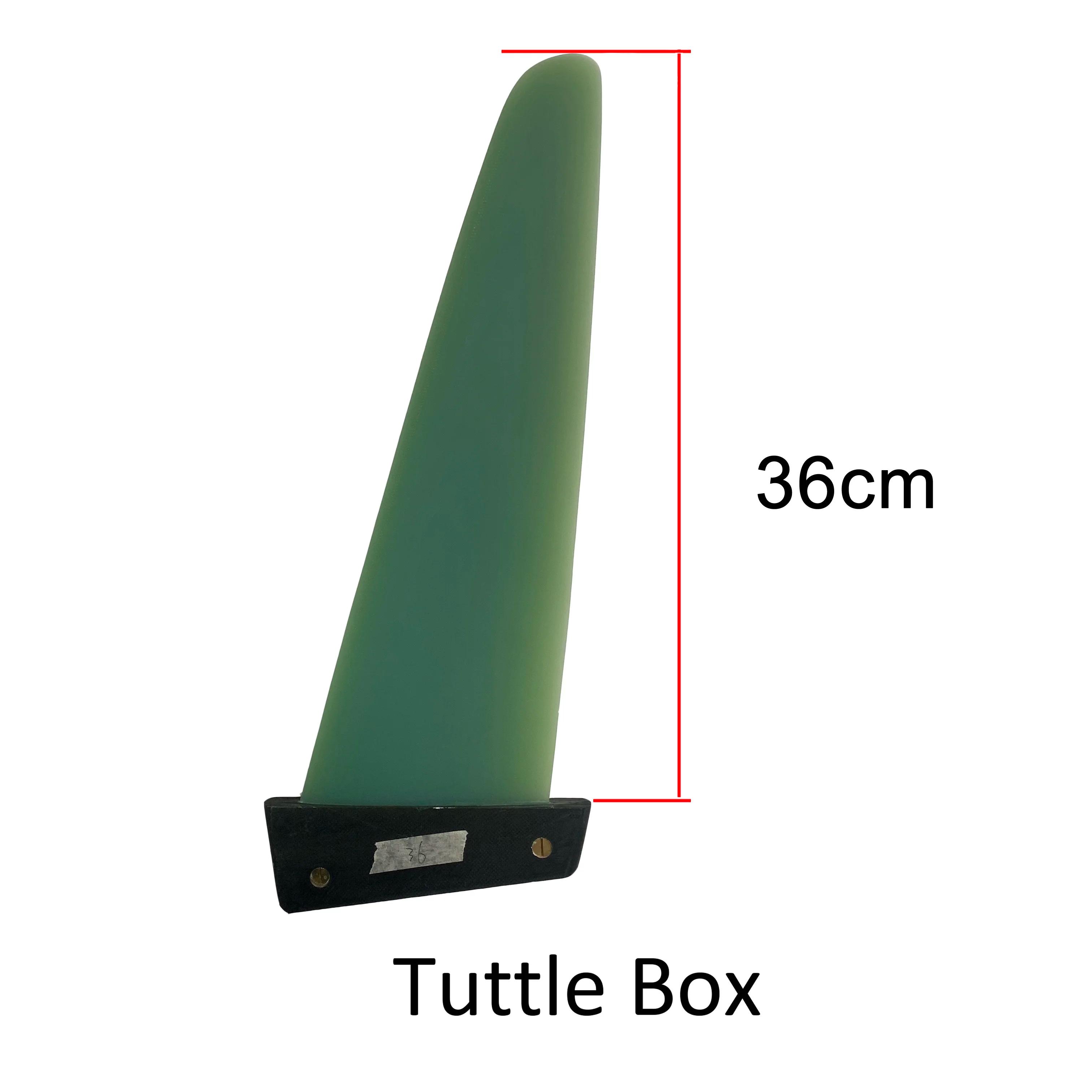 Windsurf Fins com base de erva daninha de fibra de vidro, G10 Power Fins, única alinha, 36 cm, 38 cm, 40 cm, 52 cm, 58 cm, 60cm - Image 1