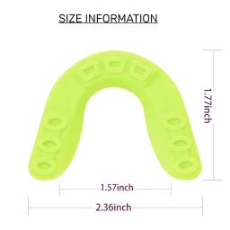 Silicone protetor bucal para esportes dente, taekwondo mouthguard, anti-desgaste, protetor de taekwondo, karatê e rugby chaves, livre - Image 6