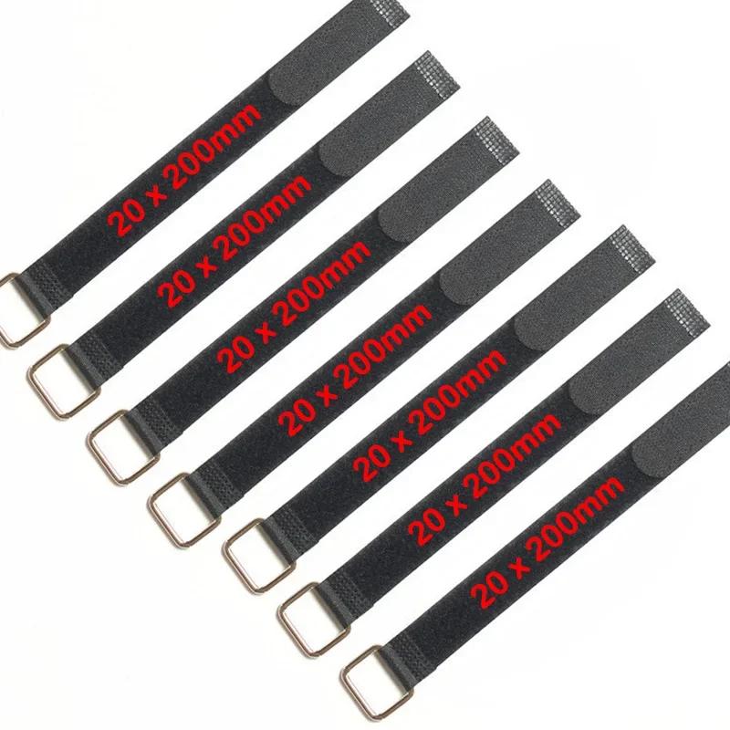 Gancho e Loop Correias com fivela de metal, Reutilizável Fixação Cable Strap Management, Ajustável, Correias de segurança, Cable Tie Wrap, 5pcs - Image 1