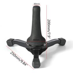 Suporte de tripé dobrável portátil, antiderrapante, acessórios para instrumentos de sopro, adequado para clarinete, trompete, flauta, oboé, saxofone - Image 5