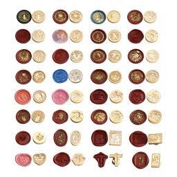 Especial Em Forma De Fogo Pintura Cabeça De Cobre, 3D Relief Wax Selagem, Clássico Do Vintage DIY Manual Conta para Presente Scrapbooking - Image 1