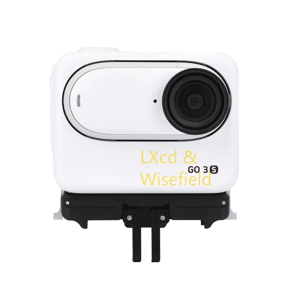 Para insta360 go 3s base magnética de liberação rápida câmera esportiva go3s adaptador suporte acessórios - Image 1