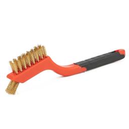 Escova de Arame para Removedor de Ferrugem, Latão, Nylon, Aço, Polimento, Metal, Burring, Ferramenta de Limpeza, 2PCs, 7in - Image 4