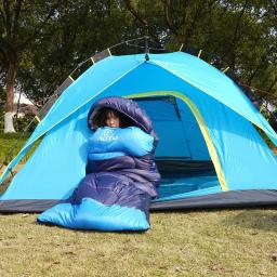 Outdoor Camping Berços com caixa de armazenamento, saco de dormir portátil, Survival Winter Trips, cama de casal, Trekking, Thermal, Relax Acessórios - Image 4