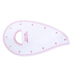 Réguas curvas francesas diy, ferramentas de costura, régua de retalhos para corte de tecido, modelo de medida, régua métrica, acessórios de costura - Image 2