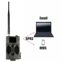 Câmera celular 2g mms smtp para trilha de caça hc300m 16mp câmeras de vida selvagem armadilha fotográfica visão noturna rastreamento de vigilância sem fio - Image 1