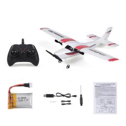 Fx801 rc avião pp espuma 2.4g 2ch rtf controle remoto envergadura avião fixo envergadura avião brinquedos presentes para crianças - Image 6