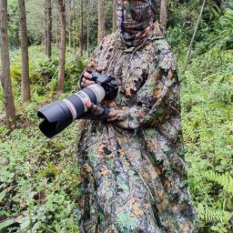 Outdoor Caça Camuflagem Capa Folha Suit, Ghillie Suit, Raincoat Estilo, Bird Watching, Fotografia Roupas - Image 1