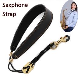 Couro Saxofone Neck Strap, Correias, Protetor para Soprano, Tenor, Alto, Barítono, Sax, Acessórios para Instrumentos Musicais - Image 1