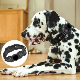 Coleira reflexiva Pet com AirTag Suporte para gato e cão, colarinho ajustável durável, GPS, PC rígido, Pet Supply - Image 2