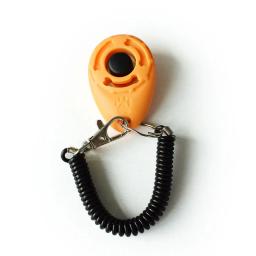 Clicker plástico para Pet Training, Click e Aid Ferramentas para Cães, Correia de Pulso Ajustável, Chaveiro de Som, Cat Supplies, Novo - Image 6
