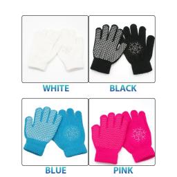 Luvas de patinação antiaderente para crianças, protetor de mão espessado quente, luvas coloridas, esporte ao ar livre, pulso, adulto - Image 3