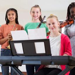 Suporte de música compatível com diversos modelos de yamaha, teclado musical, suporte para celular com 4 prendedores musicais - Image 3
