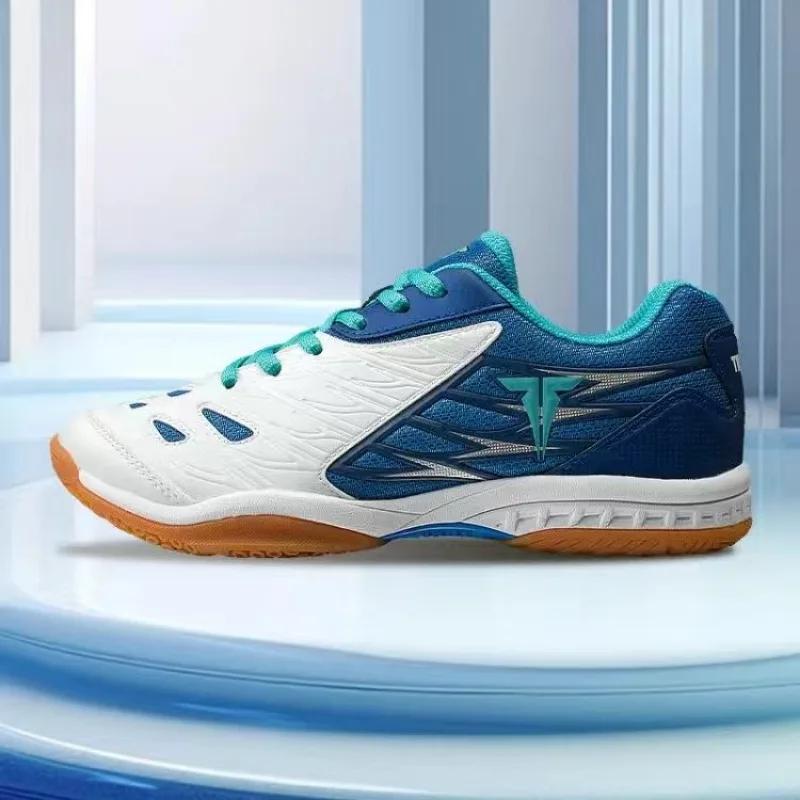 Tênis de mesa para homens e mulheres, tênis esporte designer, marca de luxo, sapato badminton, unissex, antiderrapante, sapato de corte, venda quente, 2024 - Image 1