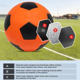 LED Light Up Bola De Futebol, Glowing Up, Interior Ou Exterior, Futebol Luminoso, Treinamento Esportivo Noturno, Brinquedos De Entretenimento - Image 5