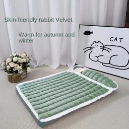 Sofá-cama super quente espessado para animais de estimação, removível e lavável, cama para cães, cão pequeno, médio e grande, inverno - Image 6
