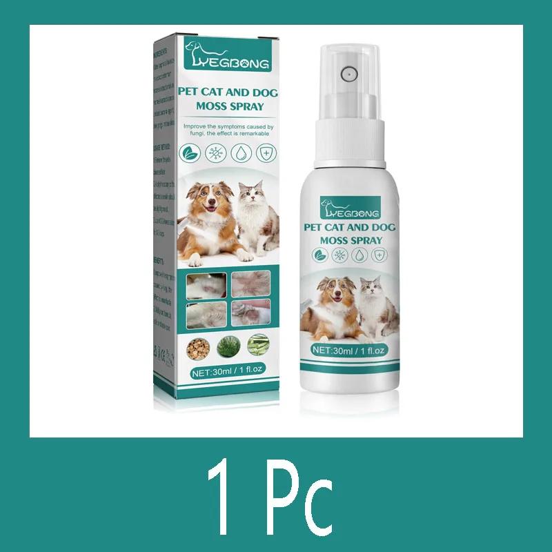 Tratamentos de pulgas e piolhos Spray, rápido e prático, carrapatos expelentes para cães e gatos, produtos de saúde para animais, 30ml - Image 1