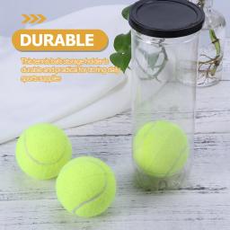3 pçs cilindro de tênis pressurizador bolas pá com bomba pelotas tenis bolas de beisebol acessórios homem - Image 3