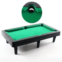 Mini Pool Table Simulação Interativa Miniatura Bilhar Pool Game Set para Decoração Desktop - Image 1