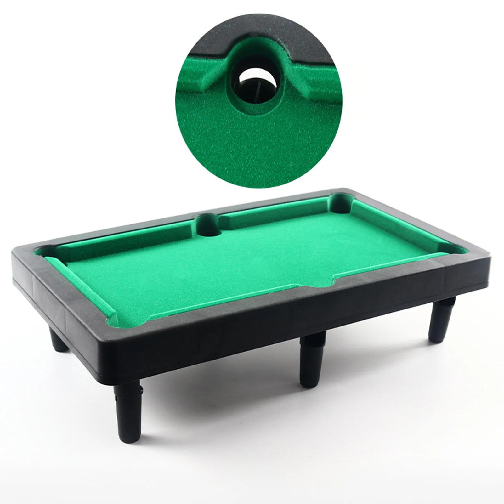 Mini Pool Table Simulação Interativa Miniatura Bilhar Pool Game Set para Decoração Desktop - Image 1