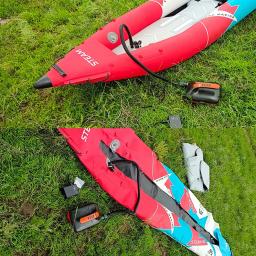 Bomba de ar elétrica de estágio duplo SUP inflável Stand Up Paddle, placa de surf bomba inflável inteligente, 20 PSI, 16 PSI, 12V, 110W - Image 6