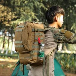 1pc suporte de garrafa de água clipe acampamento ao ar livre caminhadas garrafa de água náilon webbing fivela gancho mosquetão cinto mochila cabide ganchos - Image 6