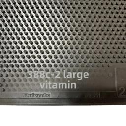 Dawei 388C-2 Bola de pingue-pongue de camada única de borracha natural com capa de esponja Várias opções de espessura disponíveis - Image 4